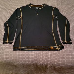 Legendary Whitetails Black Henley Shirt